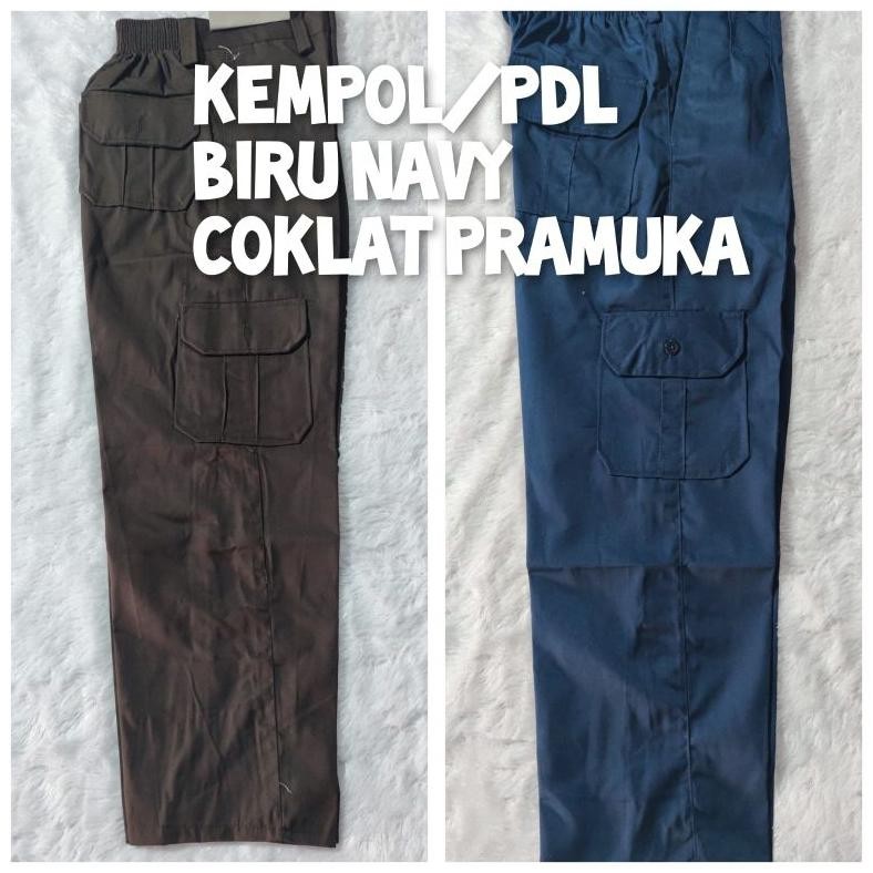 fx-4 Seragam sd smp sma pramuka panjang pdl,merah,hitam,putih,hijau,biru,coklat biasa seragam sekola