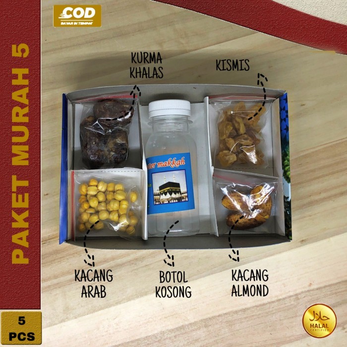 

Paket Murah 5 Oleh Oleh Haji Umroh [ Royyid ] / Paket Oleh2 Haji