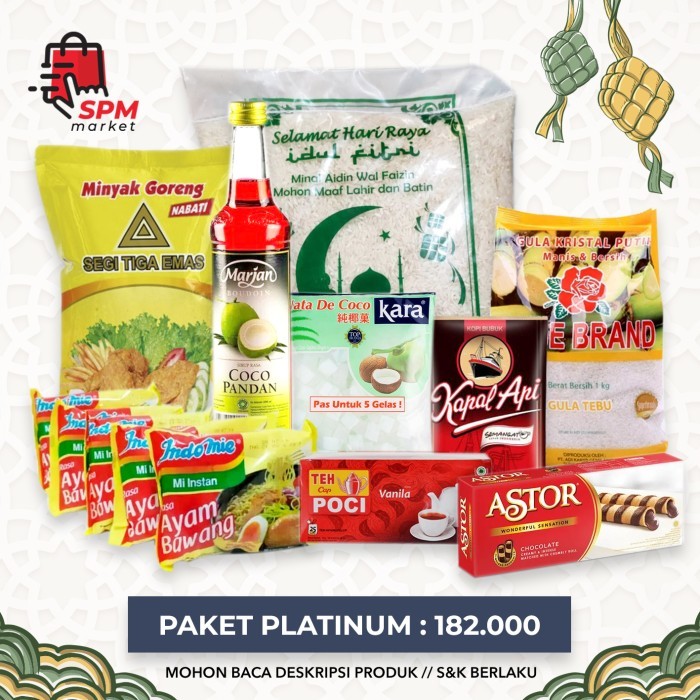 Paket Sembako Hari Raya Lebaran Idul Fitri Murah Dan Lengkap