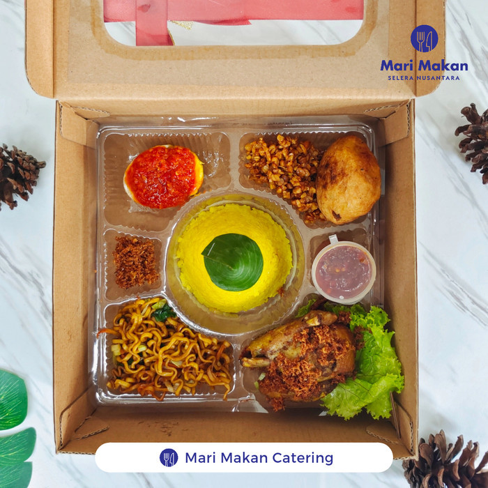 

Box Jendela Nasi Kuning Hampers Untuk Hadiah