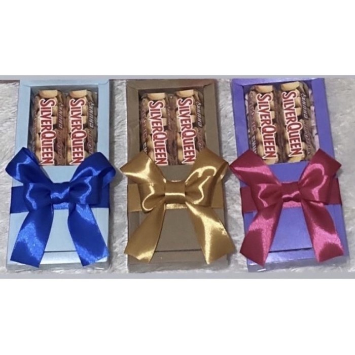 

Promo Valentine!!!! Coklat Valentine Hampers Mini Silverqueen (Chunky