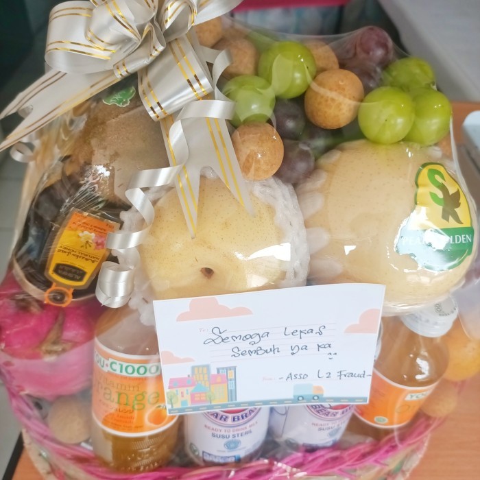 

Parsel Buah Dengan Supplement Dan Kue Ukuran M