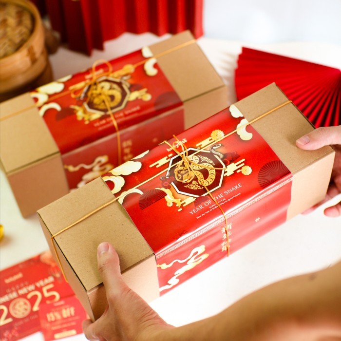 

Hampers Imlek / Cny Hampers - Cookies 3 Jar + Free Greeting Card