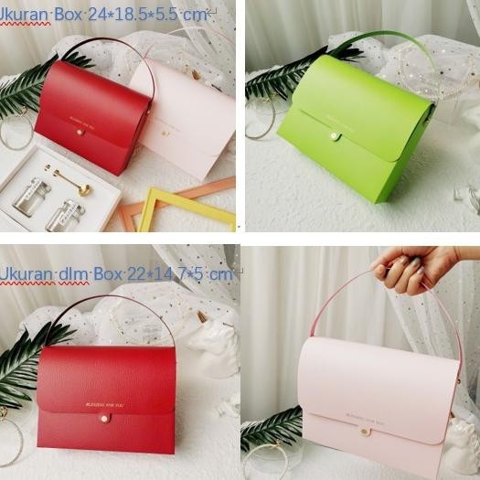 

Promo!!!!!!!! Kotak Hampers Sarang Walet Realfood 75Ml /Box Bentuk Tas