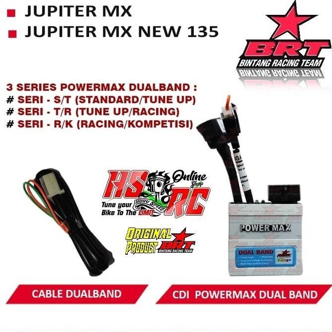 CDI Racing BRT POWER MAX Dual Band Yamaha Jupiter MX Karbu MX New 135