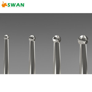 LabTestKit Dental Burs Polishing Materials Surgical Burs Carbide Tungsten Laboratory Equipment Round