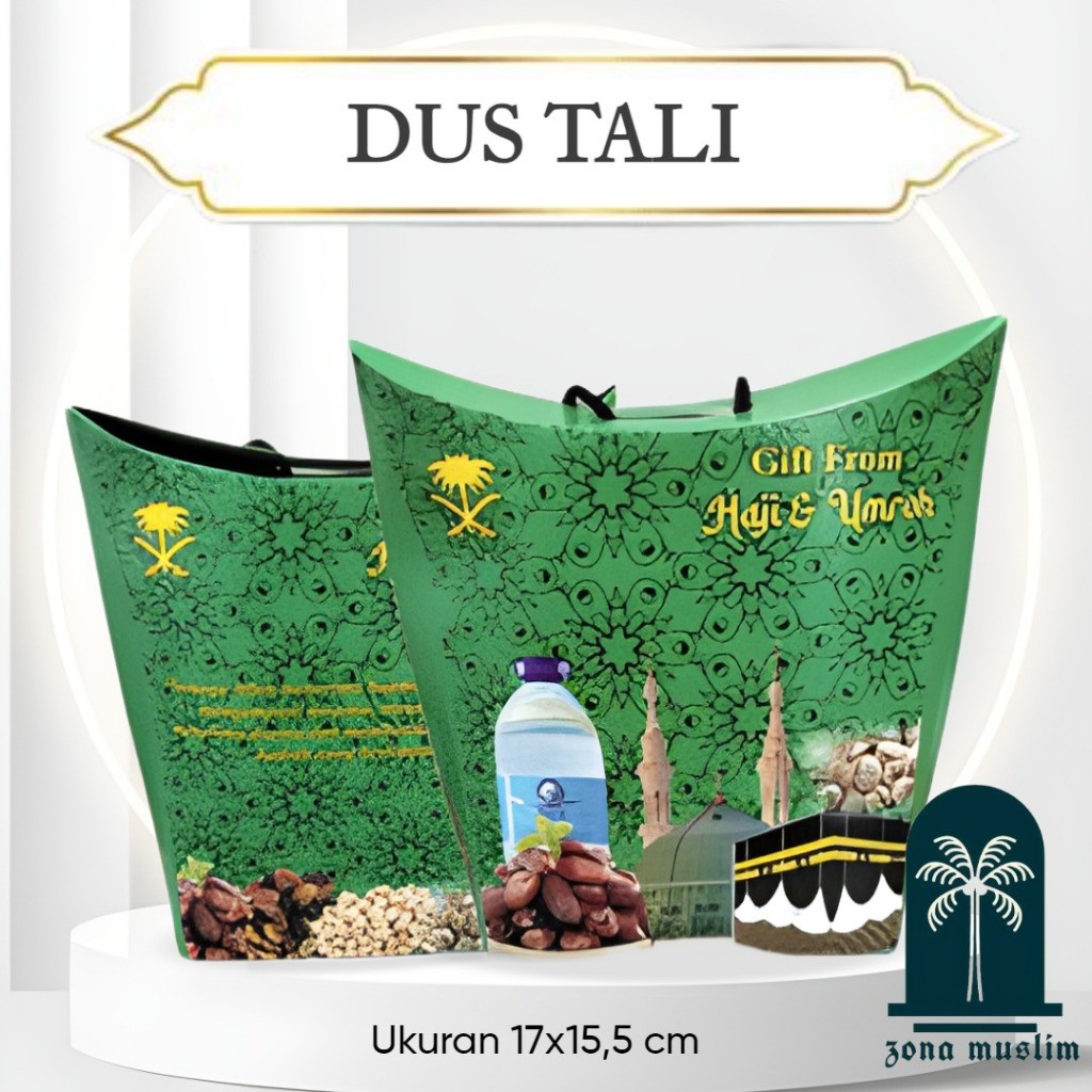 

Kardus Paper Bag Dus Teng-Teng Dus Tali Dus Oleh Oleh Haji Dan Umroh 1Pcs