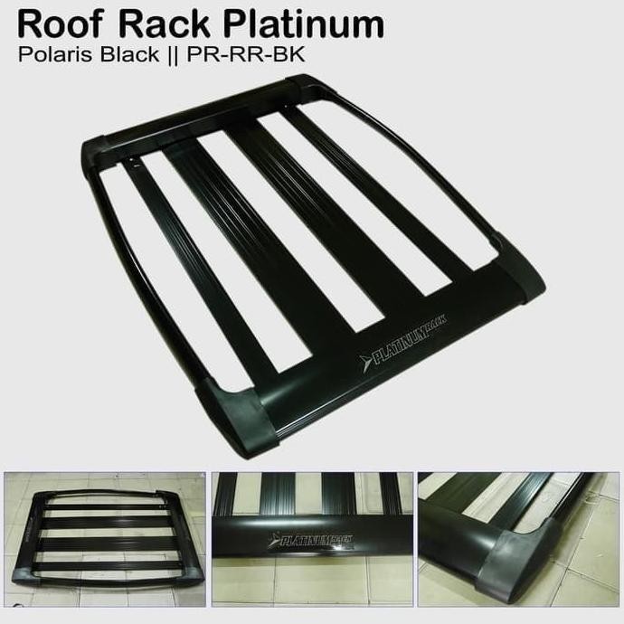 Paket Rack Platinum & Cross Bar Jepit Roof Rail Premium All New Rush -  SALE