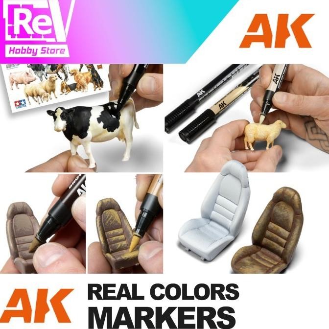 

Promo AK REAL COLORS MARKER SOFT TIPPED MARKER RCM021 - RCM105 COD