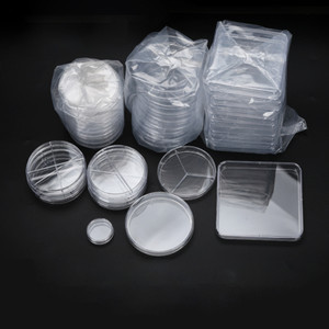 

LabTestKit 10Pcs 35mm 60mm 90mm 100mm 120mm Clear Petri Dishes with Lids Disposable Plastic Sterile Petri Dish Chemical Laboratory Supplies Brand New