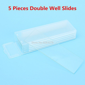 

LabTestKit Reusable Laboratory Educational Double Flats slides Microscope Blank Glass Slides Lab Consumables for Liquid Specimen Brand New