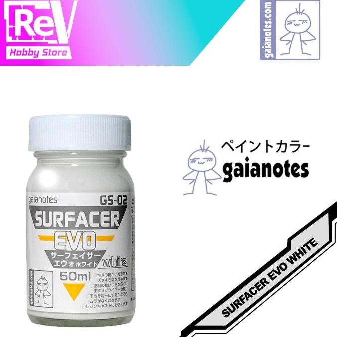 

Promo GAIA NOTES PAINT SURFACER WHITE EVO GS-02 COD