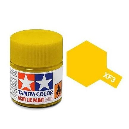 

Promo Tamiya Color Acrylic Paint XF-3 Flat Yellow 10ml COD