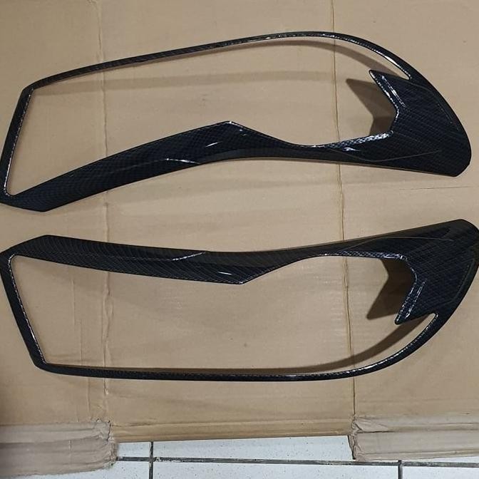 Head Lamp Garnish / Garnish Depan All New Brio 2019 Carbon  SALE