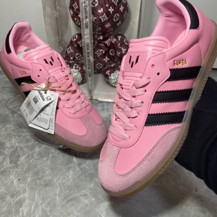 Sepatu Adidas Samba Dubizzle Pink Black Original