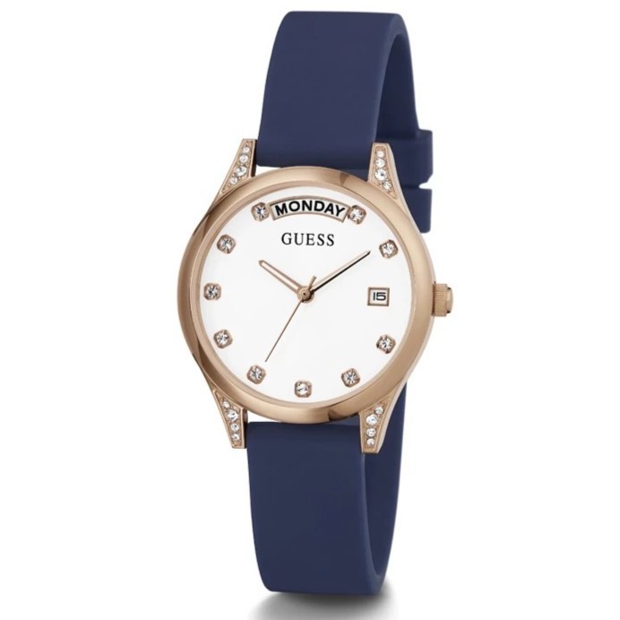 Jam Tangan GUESS Wanita Original GW 0356L1 Blue MINI AURA