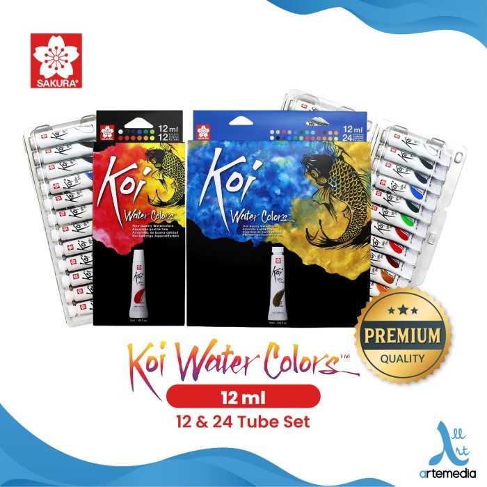 

TERBARU Cat Air Sakura Koi Watercolor Tube 12ml Set HOT SALE!