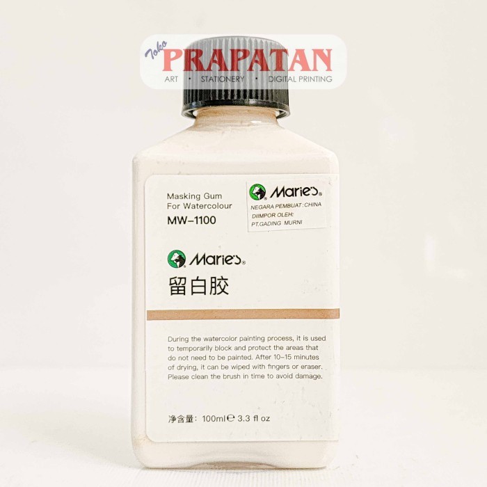 

TERBARU Maries Masking Gum For Watercolor 100ml MW-1100 BISA GRAB!