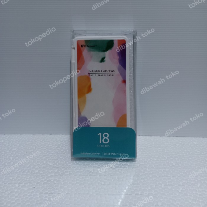 

TERBARU Superior Water Color Foldable Solid Set 18 BISA GOSEND!