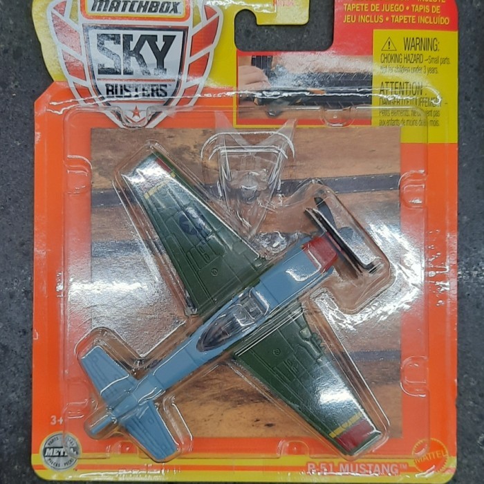 Best seller ~`~ Matchbox Sky Busters P-51 Mustang ~~~