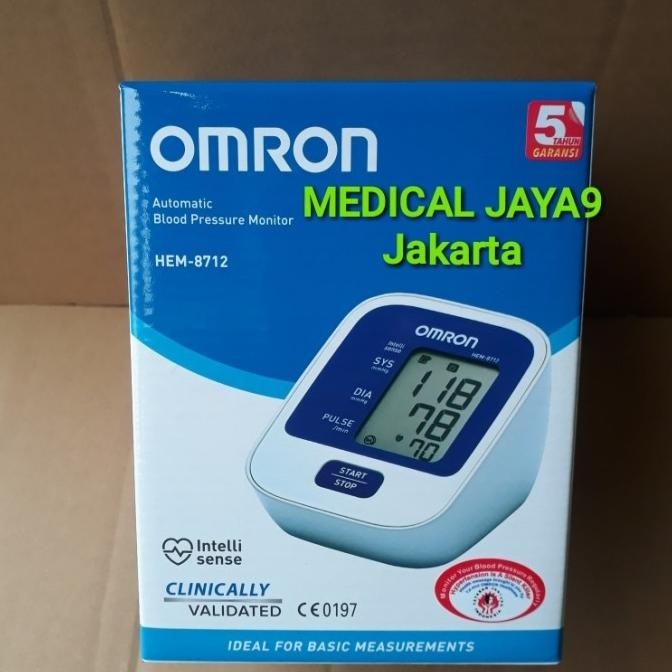 TENSIMETER DIGITAL OMRON HEM 8712 ALAT UKUR TEKANAN TENSI DARAH ORIGINAL DAN TERPERCAYA