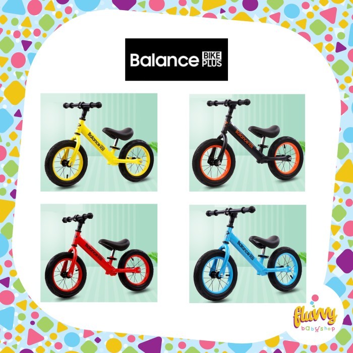 Balance Bike Plus - Push Bike Sepeda Keseimbangan Kick Bike