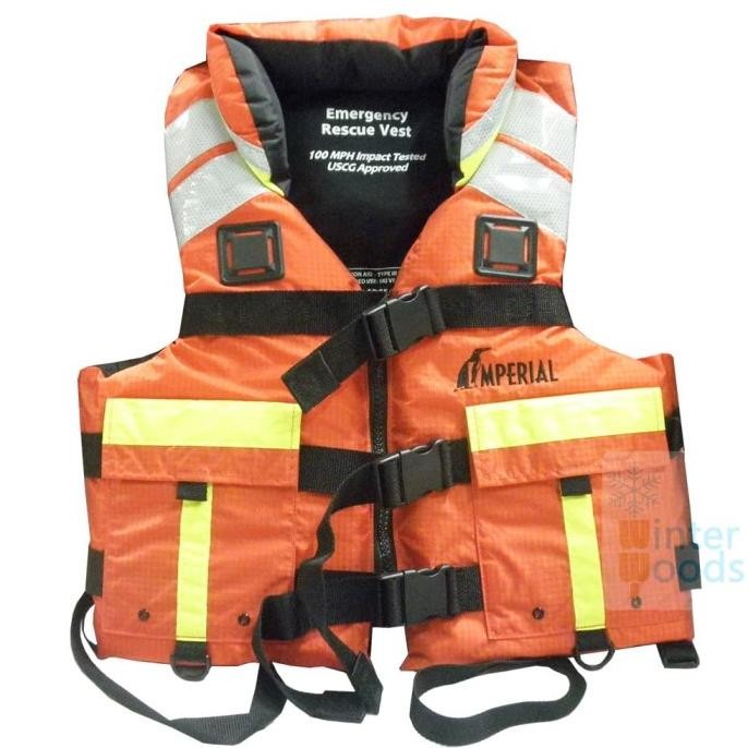 LIFE JACKET / PELAMPUNG IMPERIAL - USCG APPROVED - SOLAS REFLECTIVE STOK TERBATAS
