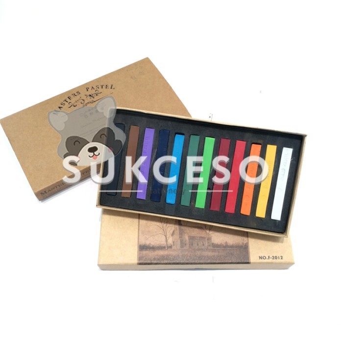 

PROMO Maries Master Pastel 12 Colors F2012 / Crayon Stick 12 Warna