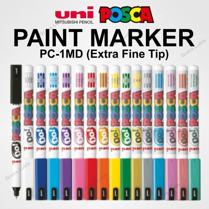 

JUAL Posca PC-1MD Extra Fine Paint Marker