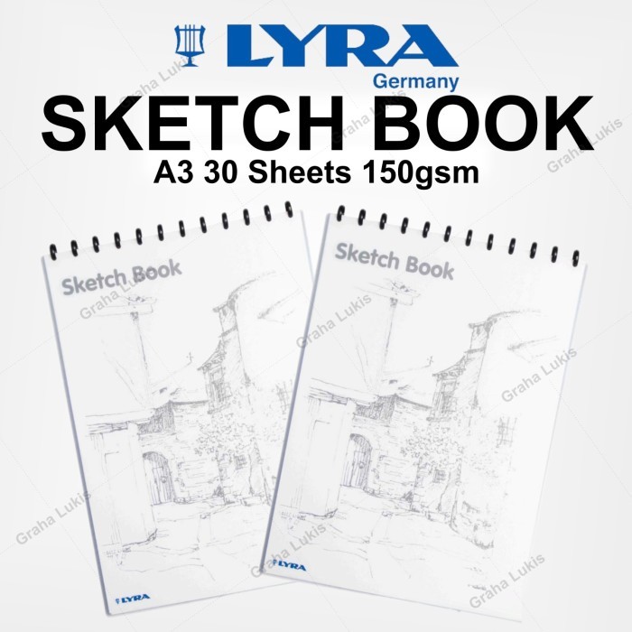 

HRG DISKON Lyra SketchBook A3 / Refill Sketchbook A3