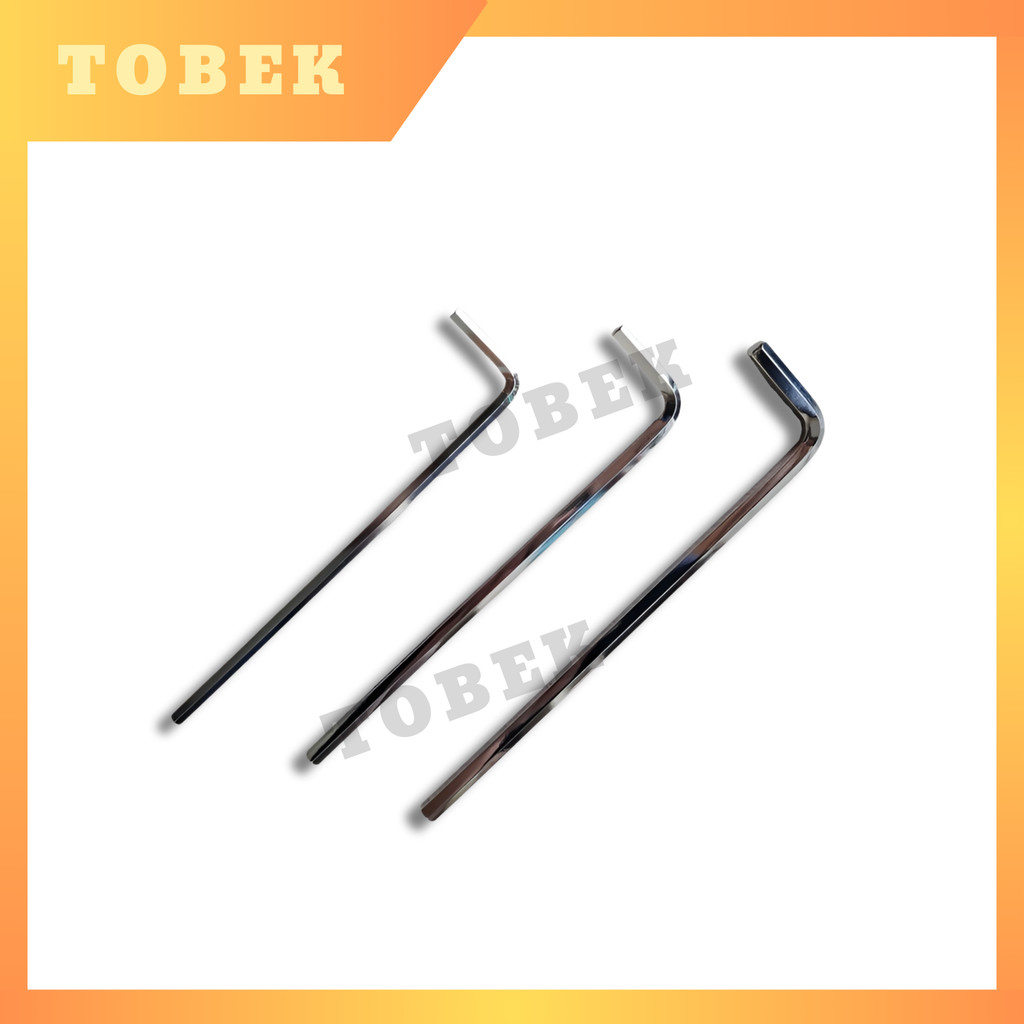 Kunci L  4 MM, 5 MM, 6 MM YAMATO CR-V