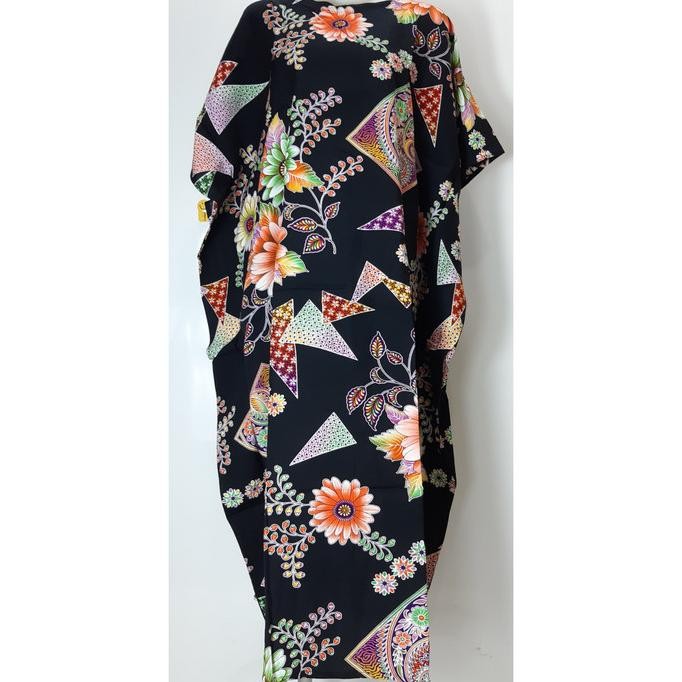 Grosir Daster Kalong Jumbo Batik Kencana Ungu Asli Ori Label Biru Kub Part 3