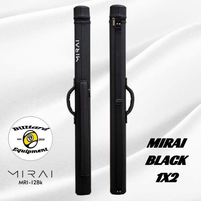 N Mirai 1X2 - Black | Tas Billiard | Cue Case Billiard
