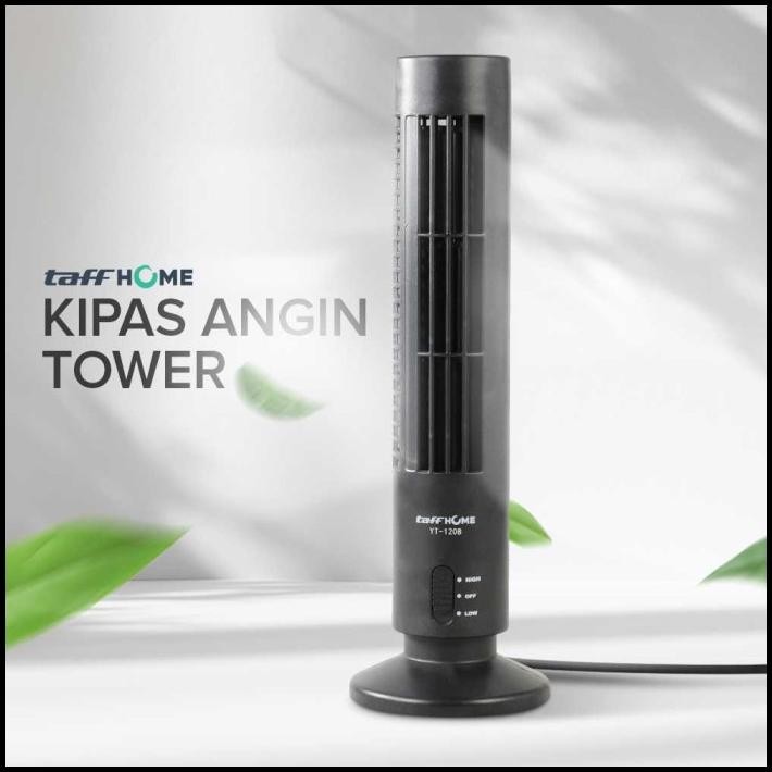Kipas Angin Tower TaffHOME YK-1208 Mini USB Fan Ultra Quite