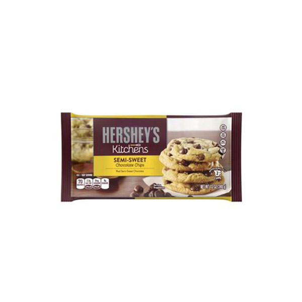 

HERSHEYS SEMI SWEET CHO CHIPS 340 GR