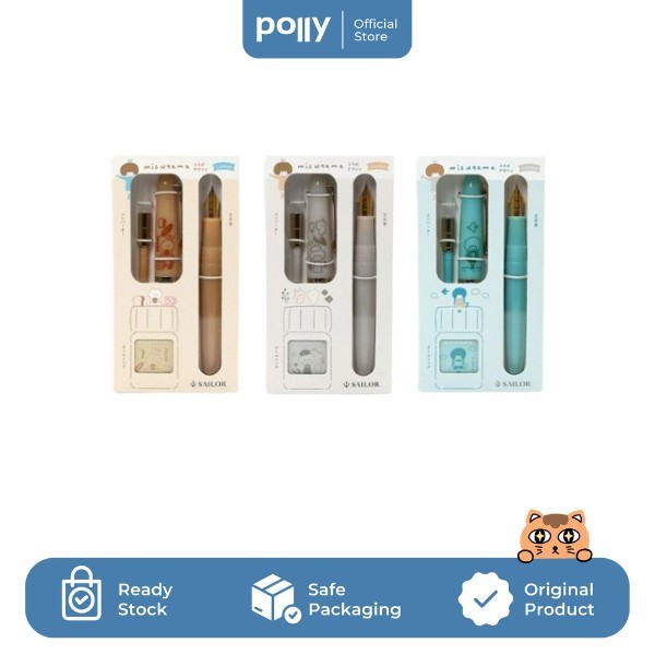 

SAILOR Profit Jr. Fountain Pen Set Mizutama Limited Edition / Pulpen