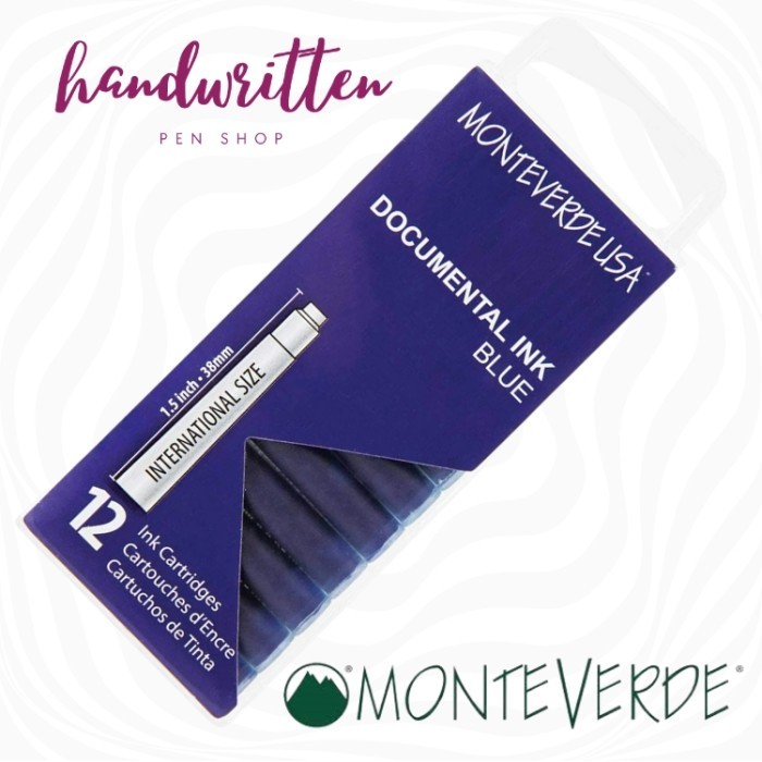 

MONTEVERDE Waterproof Fountain Pen Ink Cartridge Refill/ Tinta Fountain Pen