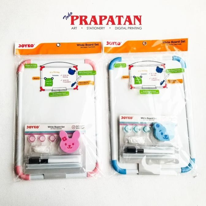 

JOYKO WHITEBOARD SET WBS-160CO / SET PAPAN TULIS PUTIH