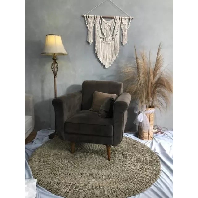 RUG SEAGRASS NATURAL POLOS/ KARPET ANYAMAN SEAGRASS ESTETIKA BIG SIZE