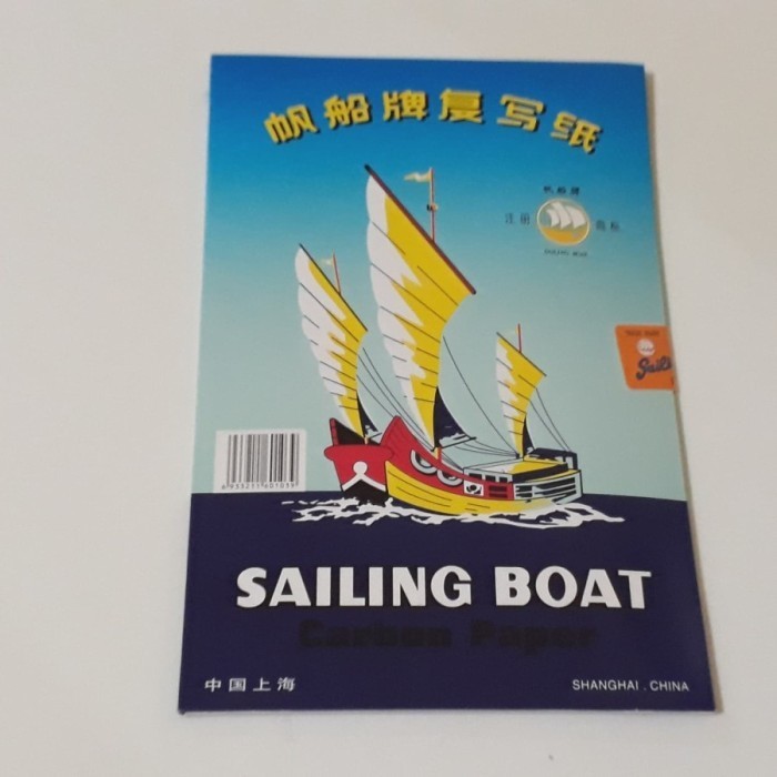 

Kertas Karbon Sailing Boat Single Warna Hitam