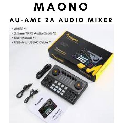 Promo Maono Au-Ame 2 & Maono Au-Ame 2A Audio Mixer