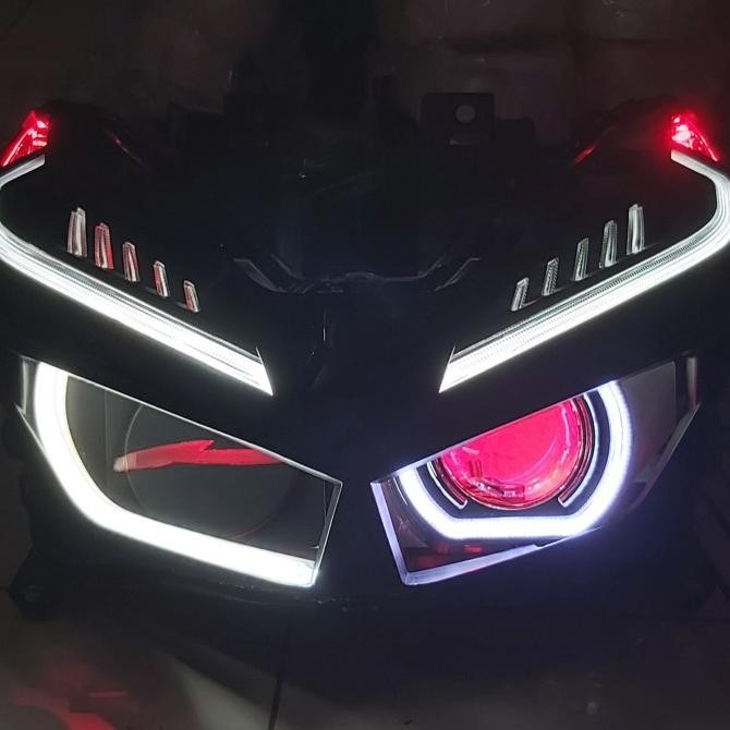 Reflektor Headlamp Vario All New 125 150 Plus Projie Projector Aes Bmw Original