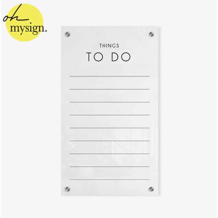 

HOT PROMO Planner Akrilik Schedule Board Acrylic Akrilik Planner