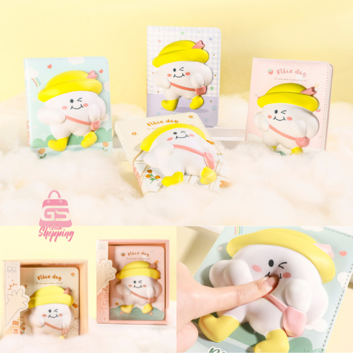 

SALE Notebook Squishy Diary lucu / Agenda jurnal Buku tulis PENTOL 1833