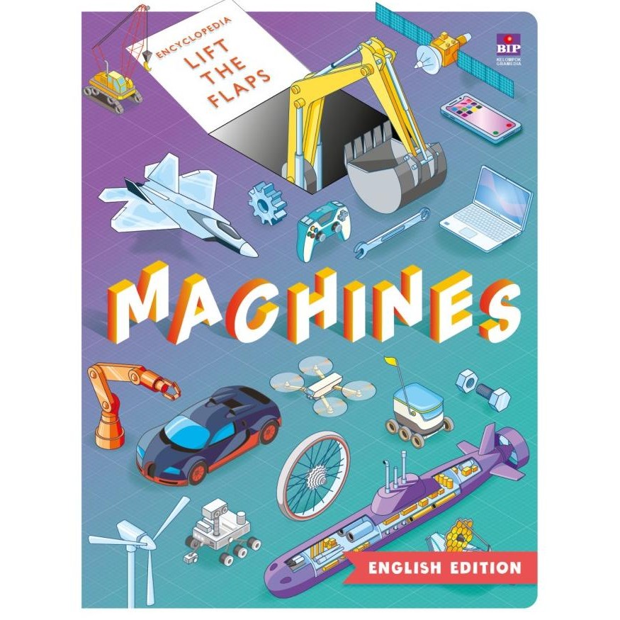 

New Gramedia Buku Ce Encyclopedia Lift The Flaps Machine (English Edition)