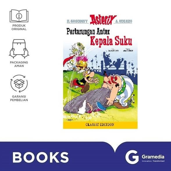 

New Gramedia Komik Asterix - Pertarungan Antar Kepala Suku Classic (Uderzo & Goscinny)