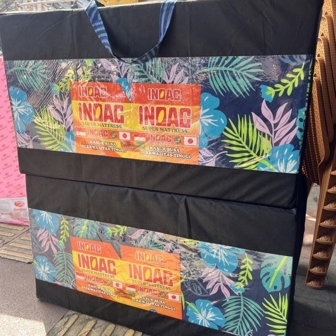 travel bed kasur lipat INOAC rebounded garansi 10 tahun anti kempes