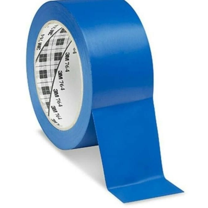 

LAKBAN LANTAI 3M 764 VINYL TAPE 2IN X 33MTR BIRU ASLI