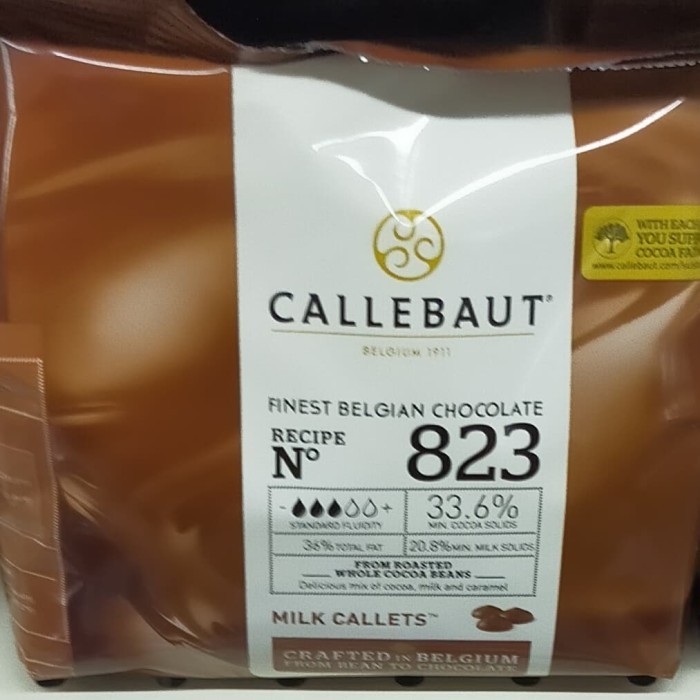 

Callebaut Milk whole chocolate 400gr