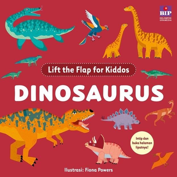 

New Gramedia Buku Ce Lift The Flap For Kiddos-Dinosaurus